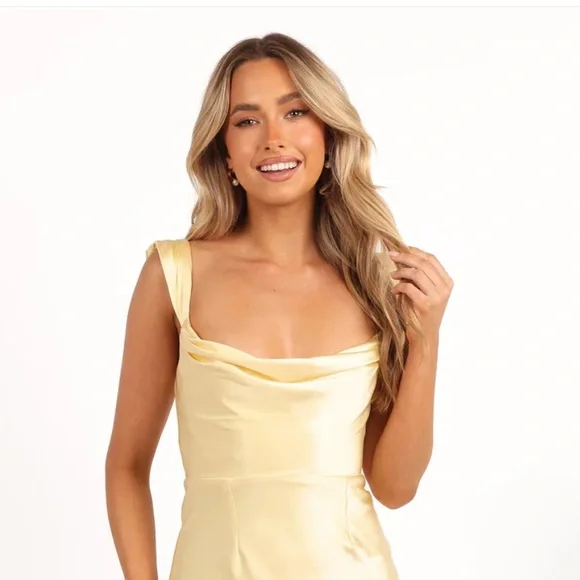 Petal & Pup | Dresses | Petal And Pup Margot Maxi Dress Lemon Size L Brand  New | Poshmark